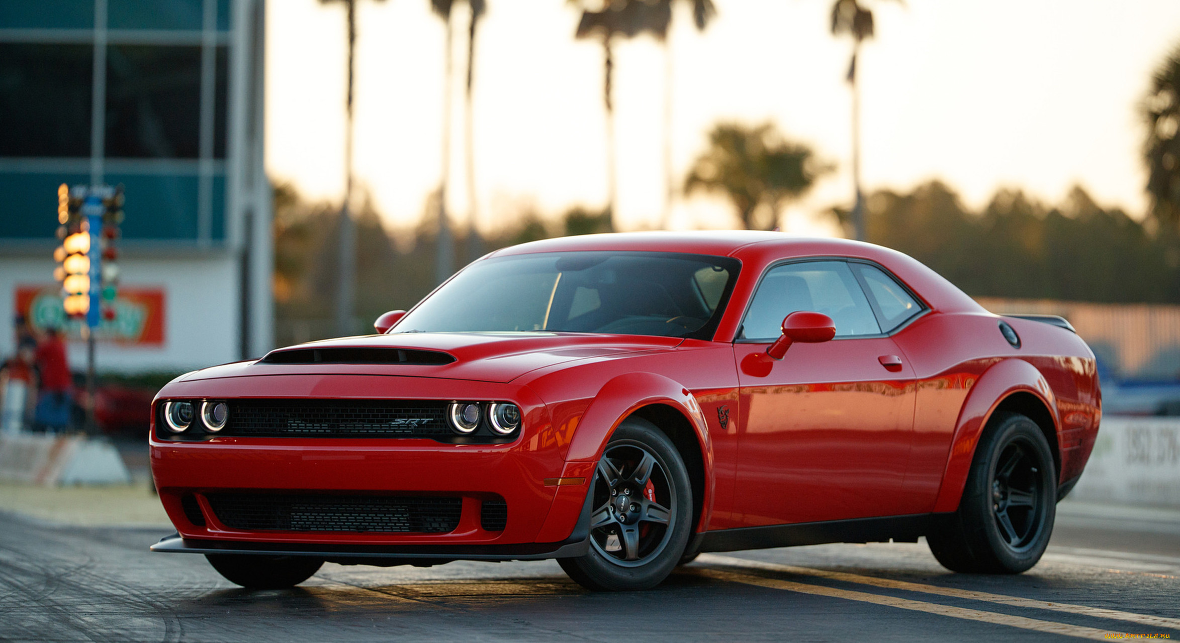 Dodge Challenger srt Demon двигатель